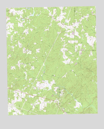 Hulett, GA USGS Topographic Map