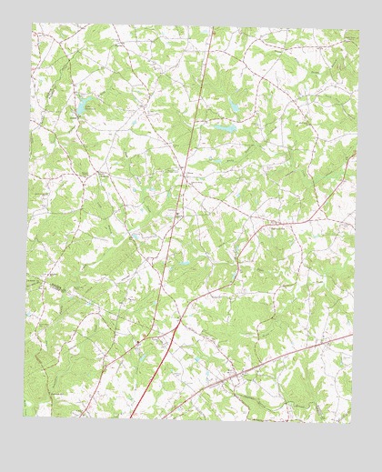 Hull, GA USGS Topographic Map