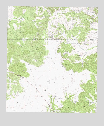 Hulldale SW, TX USGS Topographic Map