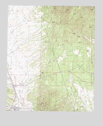 Humboldt, AZ USGS Topographic Map
