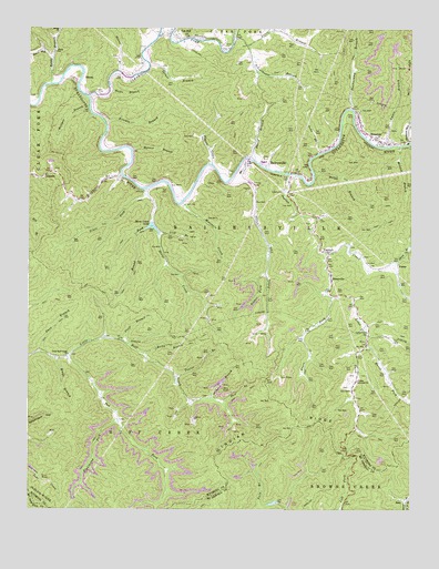 Baileysville, WV USGS Topographic Map