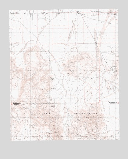 Humbug Mountain, CA USGS Topographic Map