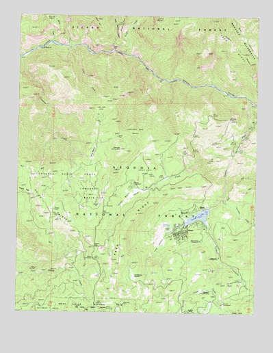Hume, CA USGS Topographic Map