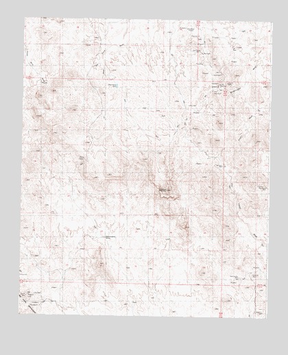 Hummingbird Spring, AZ USGS Topographic Map