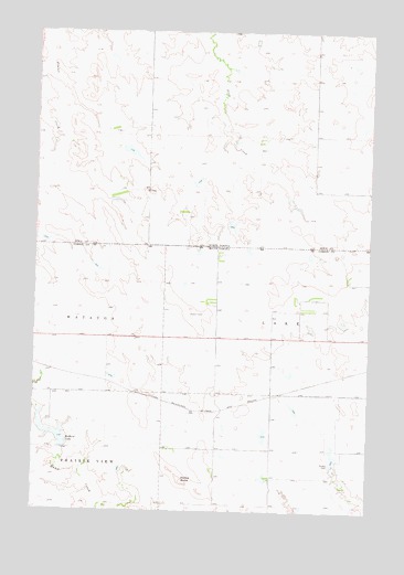 Hump Butte, SD USGS Topographic Map