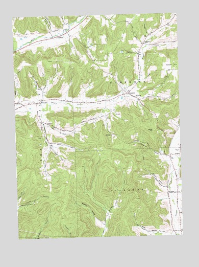 Humphrey, NY USGS Topographic Map