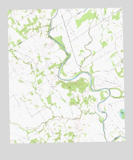 Baileyville, TX USGS Topographic Map
