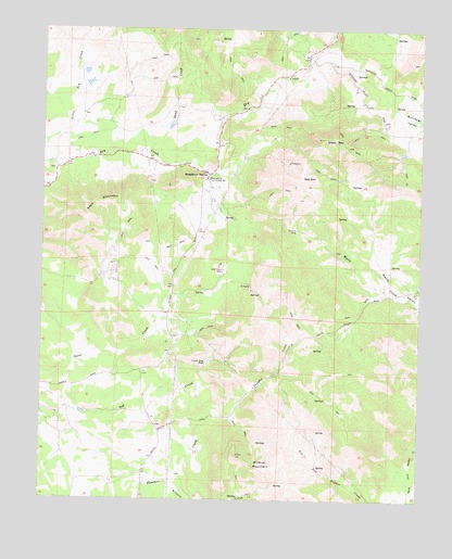 Humphreys Station, CA USGS Topographic Map