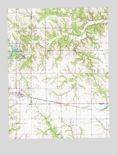 Hunnewell, MO USGS Topographic Map
