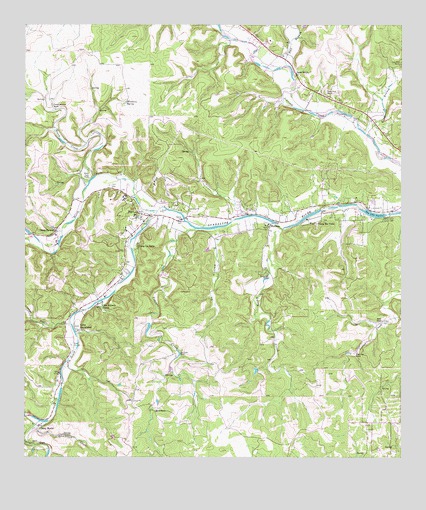 Hunt, TX USGS Topographic Map