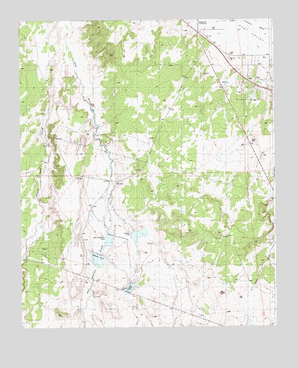 Hunt, AZ USGS Topographic Map