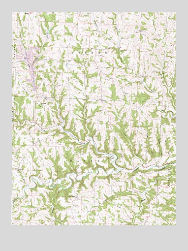 Hunter, OH USGS Topographic Map