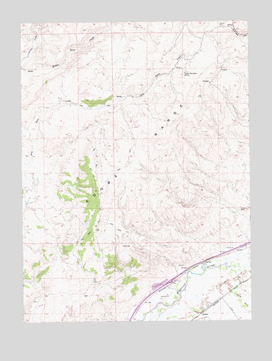 Hunter, NV USGS Topographic Map