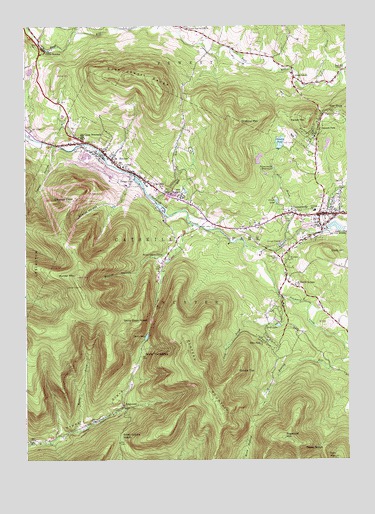 Hunter, NY USGS Topographic Map