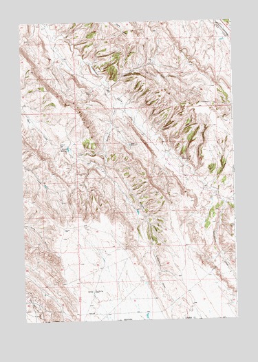Hunters Creek, MT USGS Topographic Map