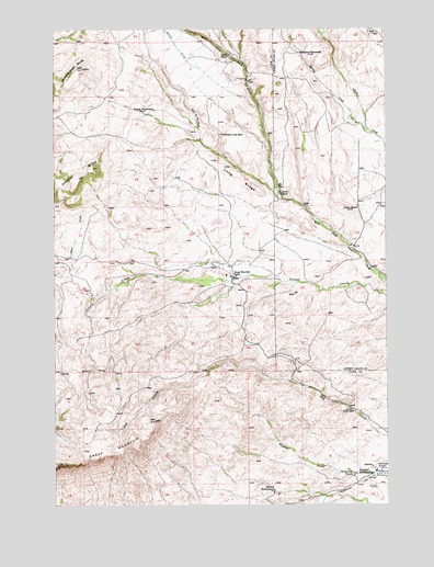 Hunters Hot Springs, MT USGS Topographic Map