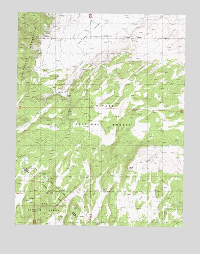 Huntoon Spring, NV USGS Topographic Map