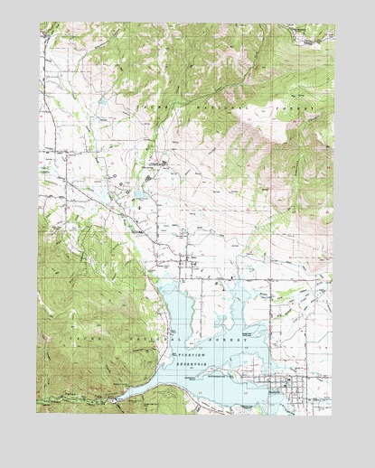 Huntsville, UT USGS Topographic Map