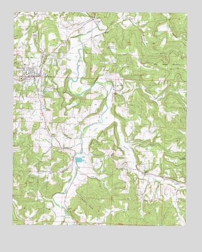 Huntsville, AR USGS Topographic Map