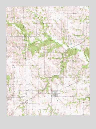 Hurdland, MO USGS Topographic Map
