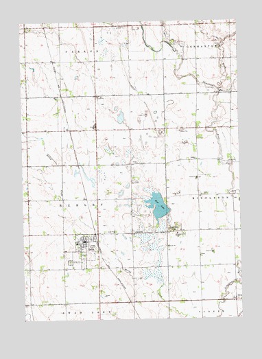 Hurley, SD USGS Topographic Map