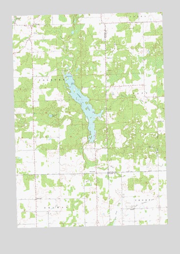 Huron, WI USGS Topographic Map