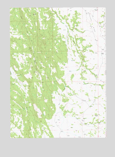 Hurry Up Creek, ID USGS Topographic Map