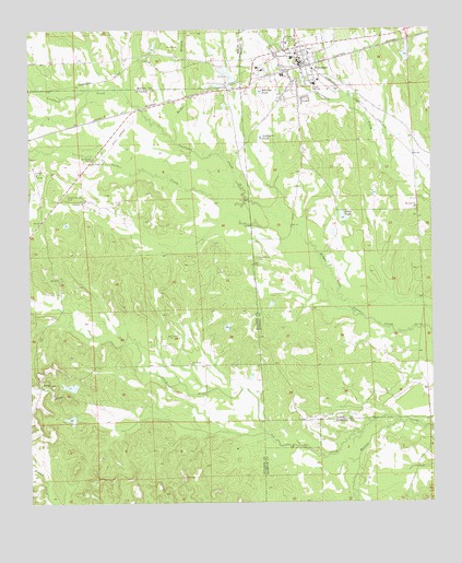 Hurtsboro, AL USGS Topographic Map