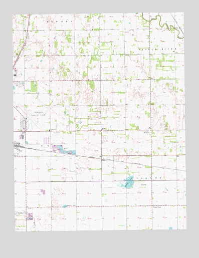 Hutchinson SE, KS USGS Topographic Map