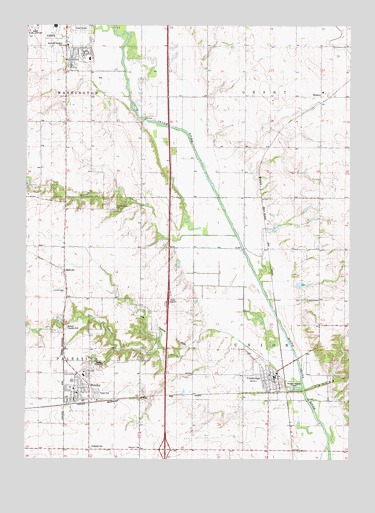 Huxley, IA USGS Topographic Map