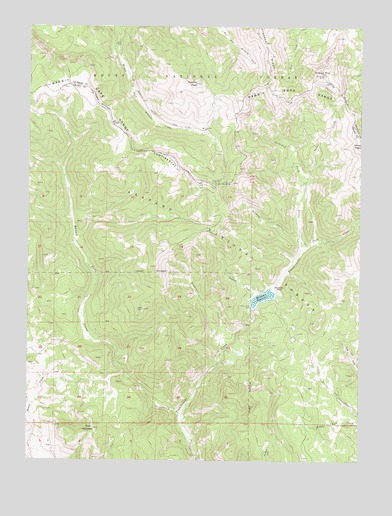 Hyannis Peak, CO USGS Topographic Map