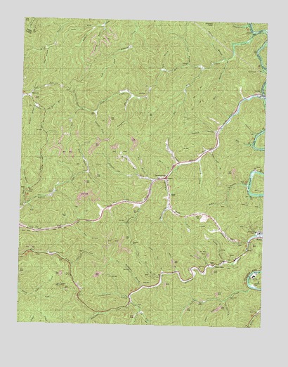Hyden West, KY USGS Topographic Map