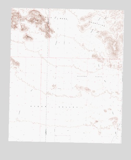 Hyder NE, AZ USGS Topographic Map