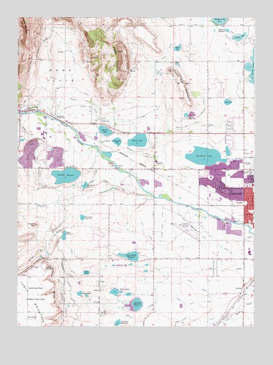 Hygiene, CO USGS Topographic Map