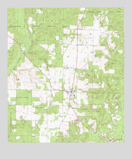 Baker, FL USGS Topographic Map