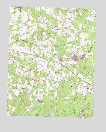Hylas, VA USGS Topographic Map