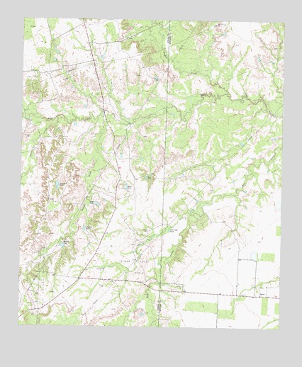 Hyman, TX USGS Topographic Map