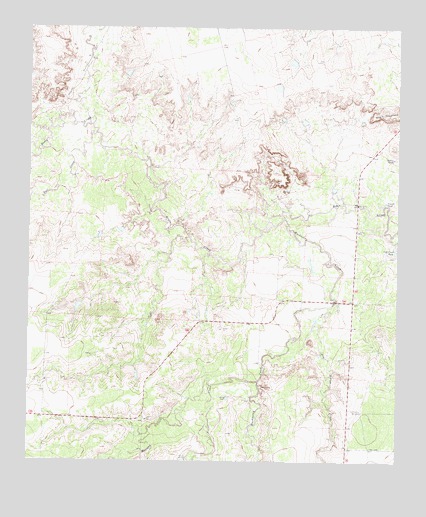 Hyman NE, TX USGS Topographic Map