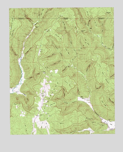 Hytop, AL USGS Topographic Map