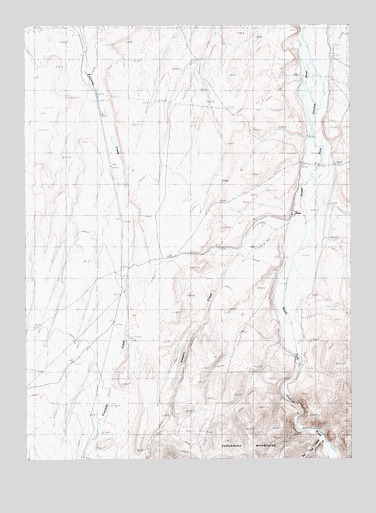 I L Ranch, NV USGS Topographic Map