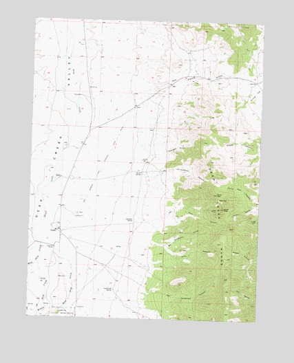 Ibapah, UT USGS Topographic Map