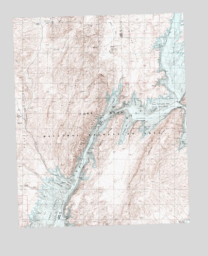 Iceberg Canyon, NV USGS Topographic Map