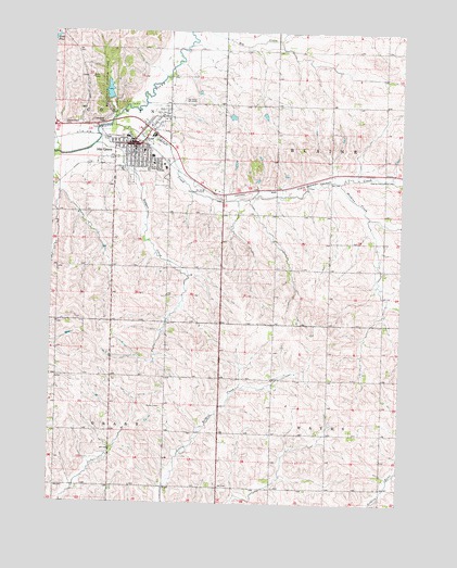 Ida Grove, IA USGS Topographic Map
