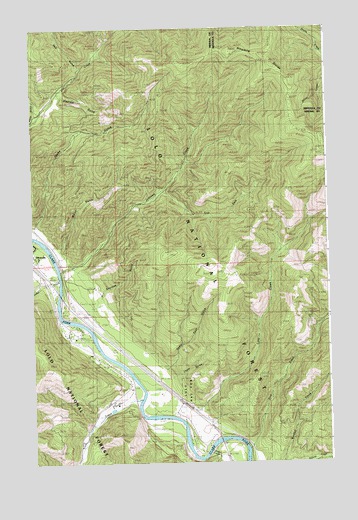 Idaho Gulch, MT USGS Topographic Map