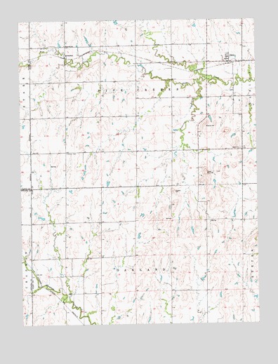 Idana, KS USGS Topographic Map
