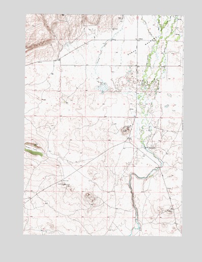 Idmon, ID USGS Topographic Map
