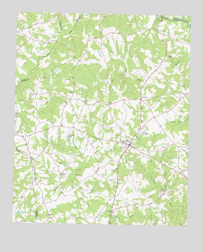 Ila, GA USGS Topographic Map