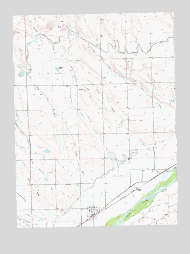 Iliff, CO USGS Topographic Map