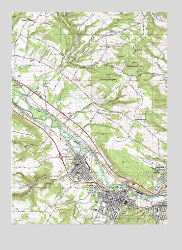 Ilion, NY USGS Topographic Map