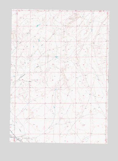 Illco, WY USGS Topographic Map